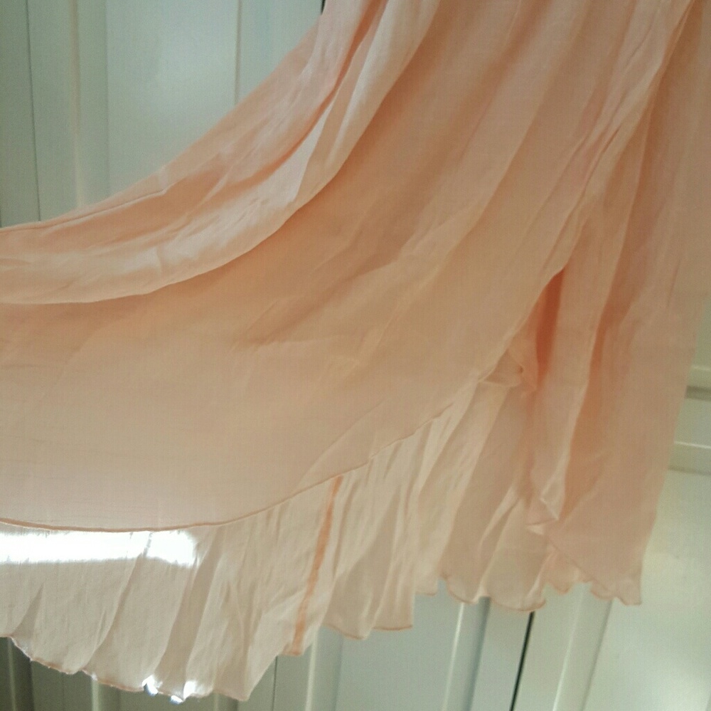 Lily Rose Soft Peach Dress